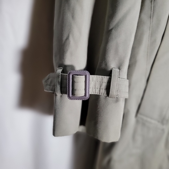 Vintage clipper mist londontown Corp 40 reg. Removable lining trench coat EUC - Picture 8 of 13